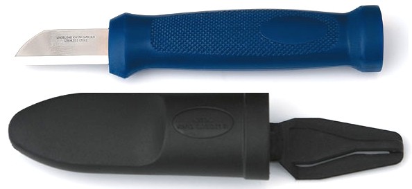Assembler/cable knife, plastic handle