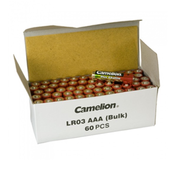 Patareid Alkaline, AAA, LR03, CAMELION, 60 tk