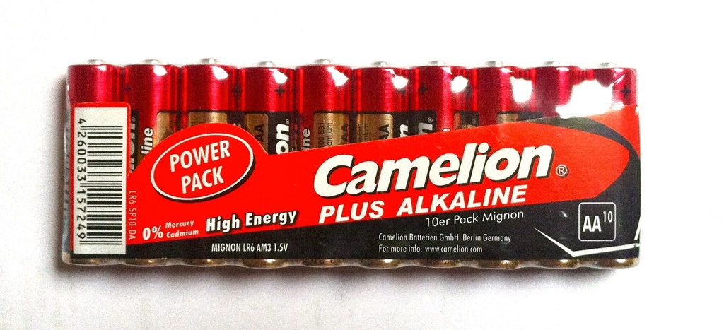 Batteries alkaline AA LR06-SP10, 10 pcs.
