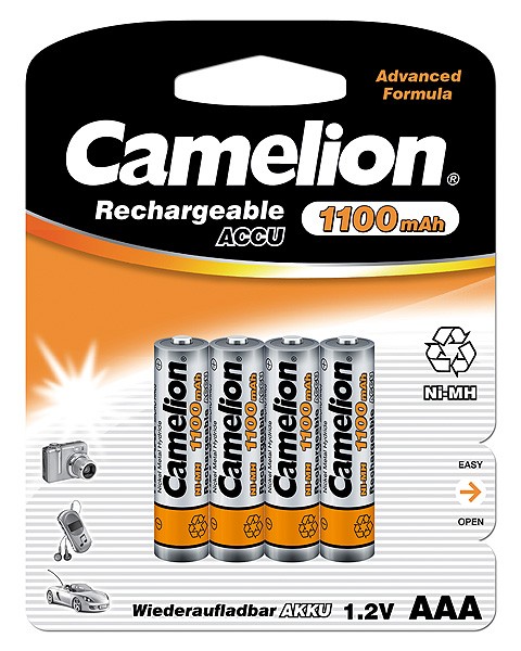 Recharg.batteries NH-AAA1100BP4, 4 pcs.