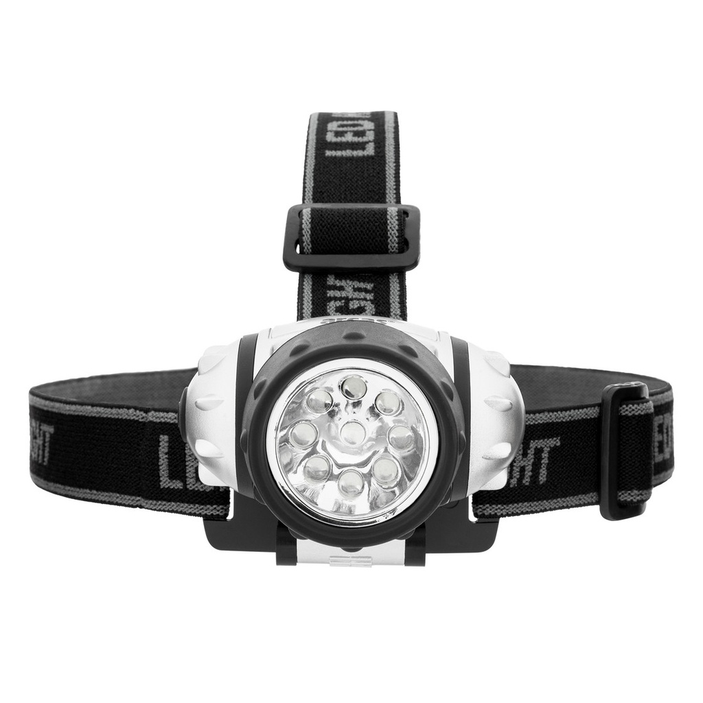 Head torch 9 LED, ARCAS