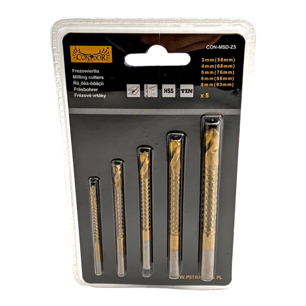 Freesimispuur 3-8 mm 5 tk