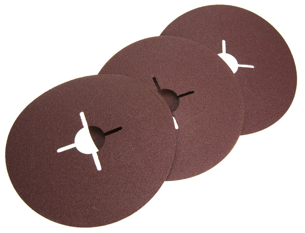 Fiber disks 180 mm, P80, 3pcs