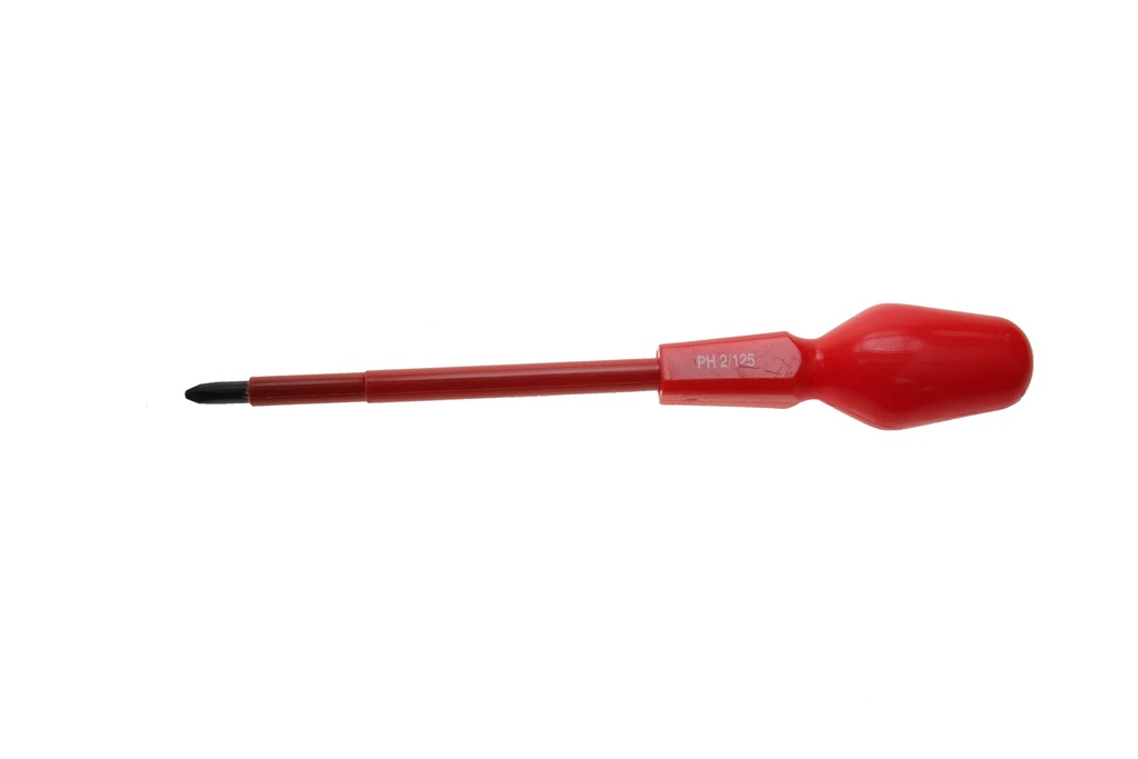 Screwdriver el. VDE PH2X125mm. 1000V.