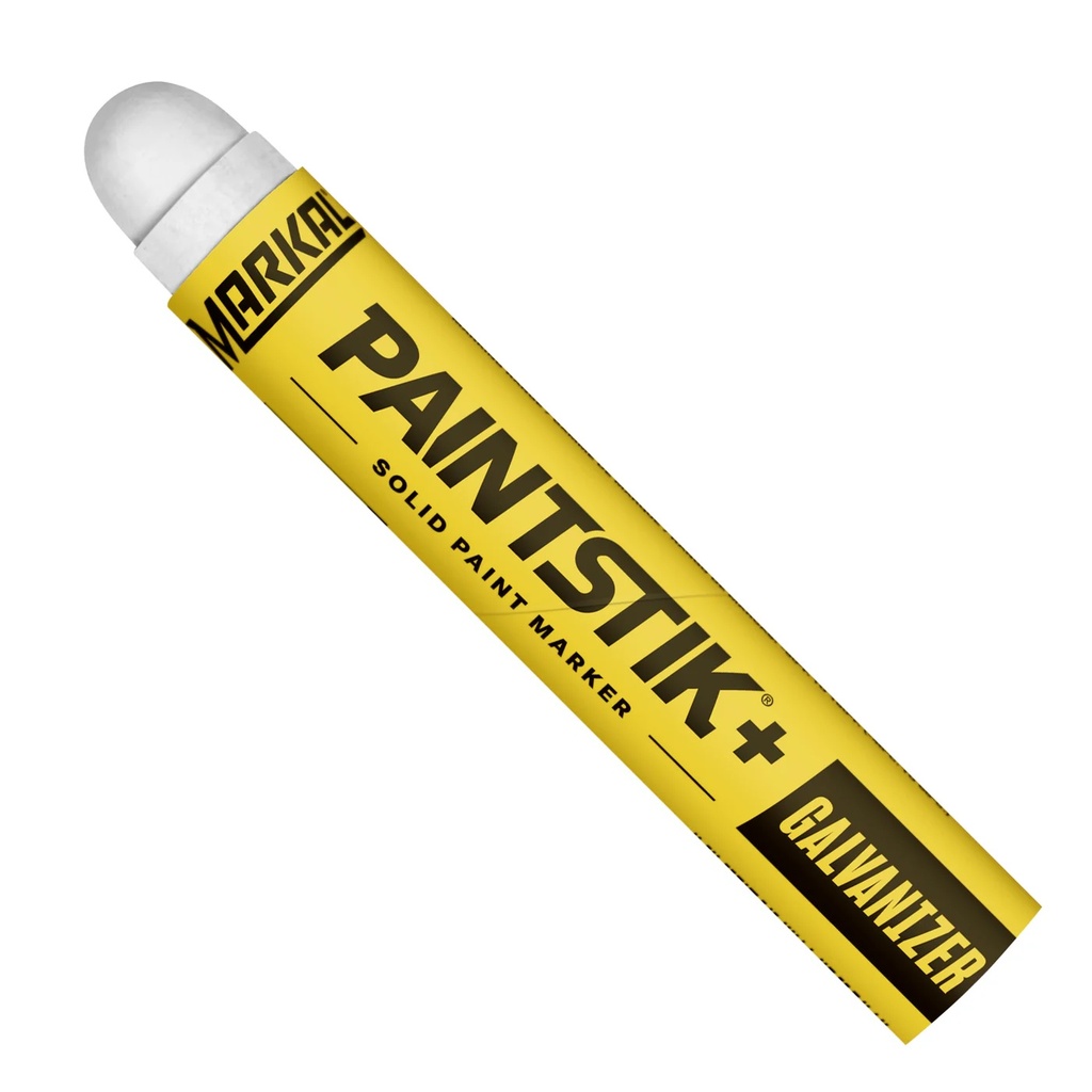 Ženklinimo markeris prieš cink., baltas