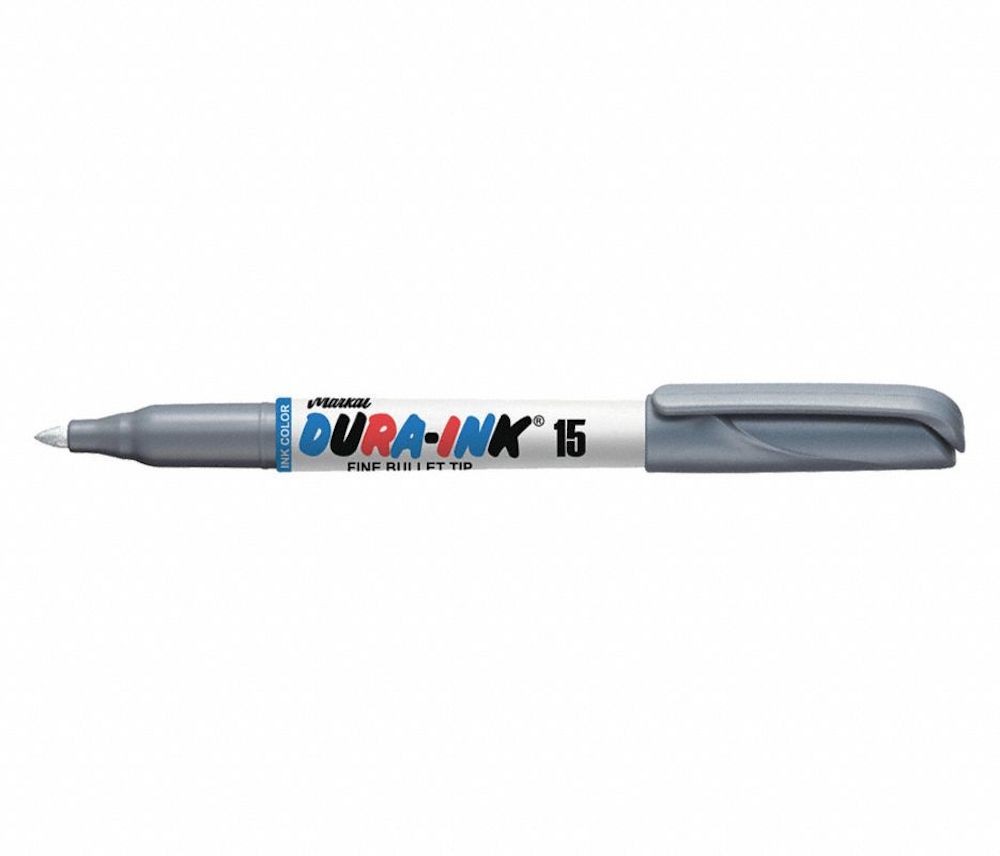 Marker DURA-INK15, silver, fine 1 mm