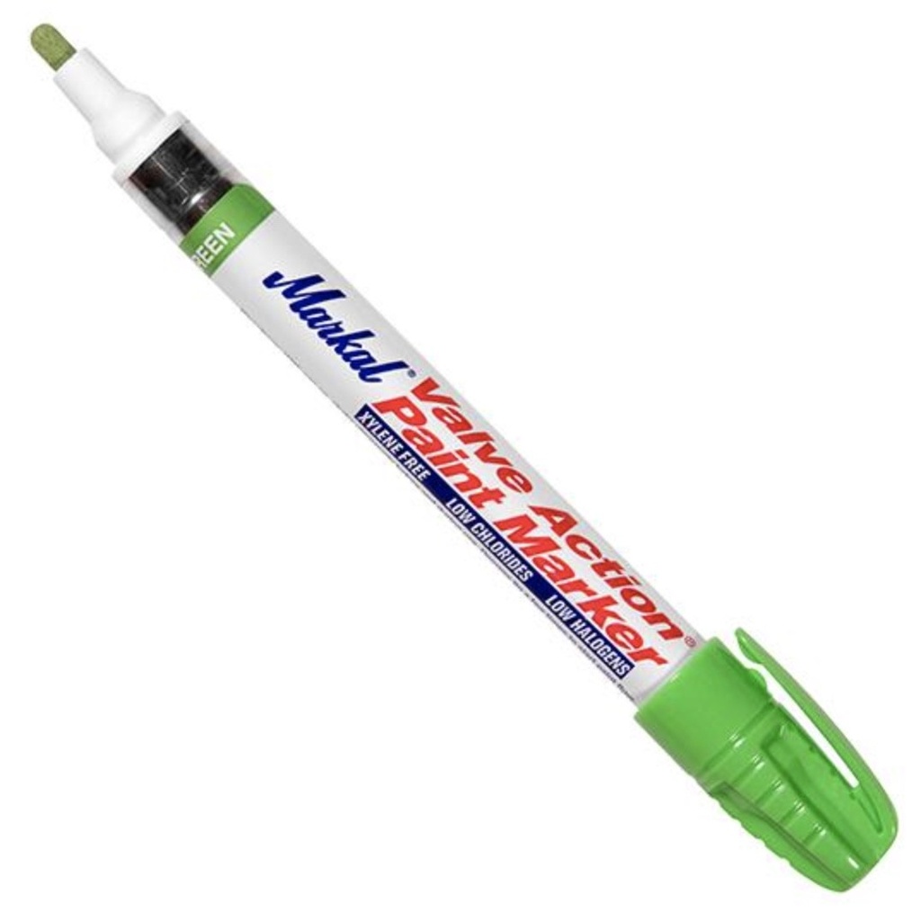Paint marker Valve-Action, fluo green