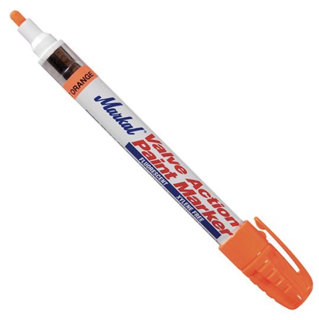 Markal fluorestseeruv marker värvimarker Valve-Action, oranž