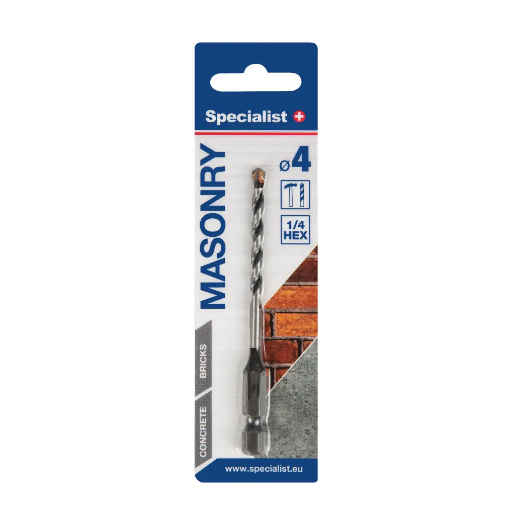 SPECIALIST+ masonry drill bit, 4x45/90 mm