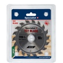 SPECIALIST+ TCT blade, 115x18Tx22 mm