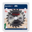 SPECIALIST+ saeketas, 125x20Tx22 mm