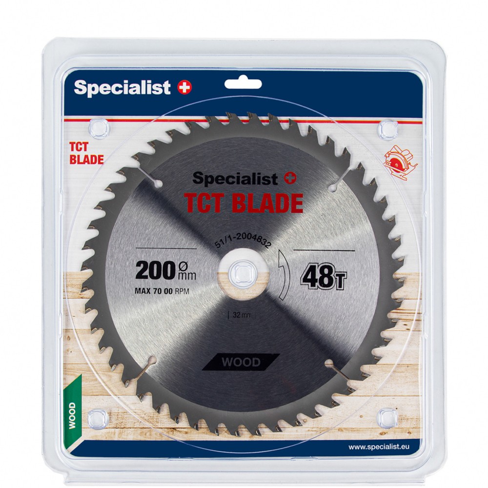 SPECIALIST+ pjovimo diskas, 200x48Tx32 mm
