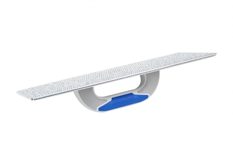 Perforated grout float with a three-comp