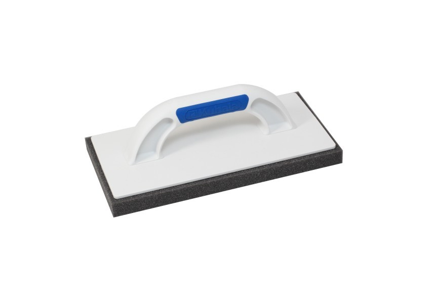 Plastic float 140x280 with 2 component handgrip G-17, with incised sponge
