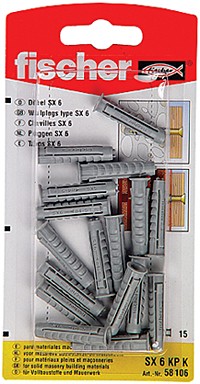 Kaiščiai SX 8 x 65 mm, 10 vnt.