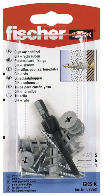 Kipsitüübel GKS, 5 tk