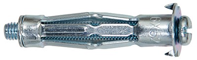 Metallist kipsitüübel HM 5X65 S kruviga