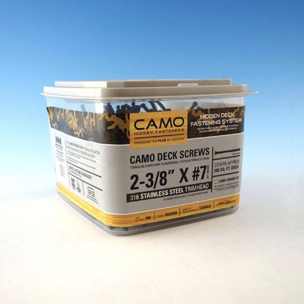 CAMO stainless steel wood screw A2 60mm