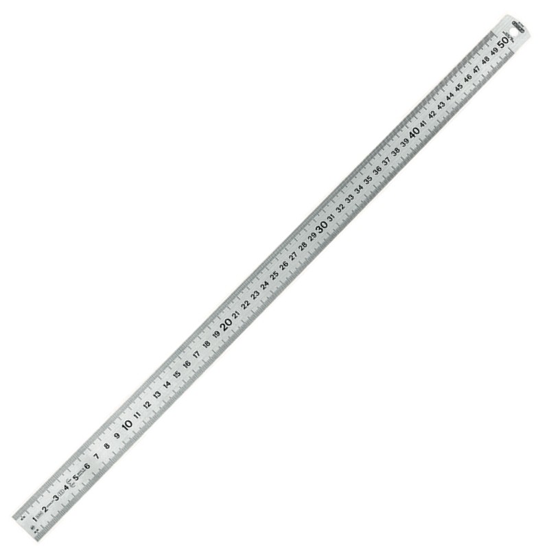 Stainless steel ruler „STANLEY" 0,5 m