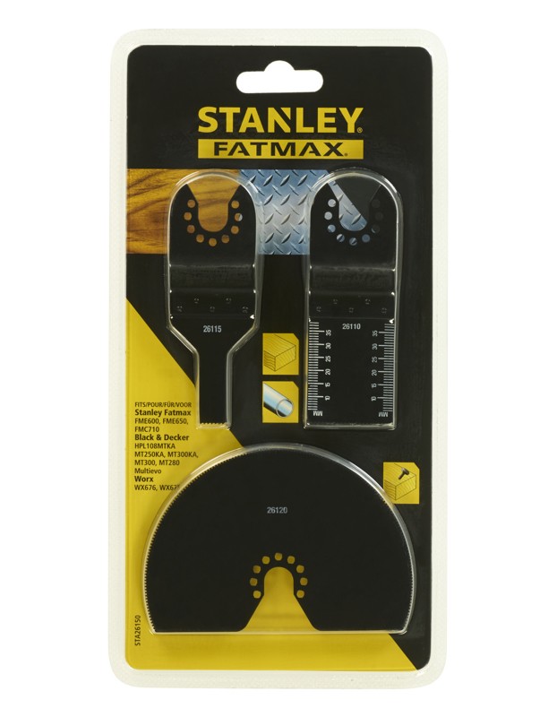 3pce Oscillating Cutting Set