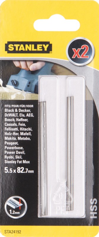 TCT planer blades 5.5x82x1.1mm: TCT/HM: