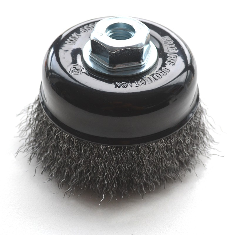 Brush Wire Cup 100mm Dia x M14