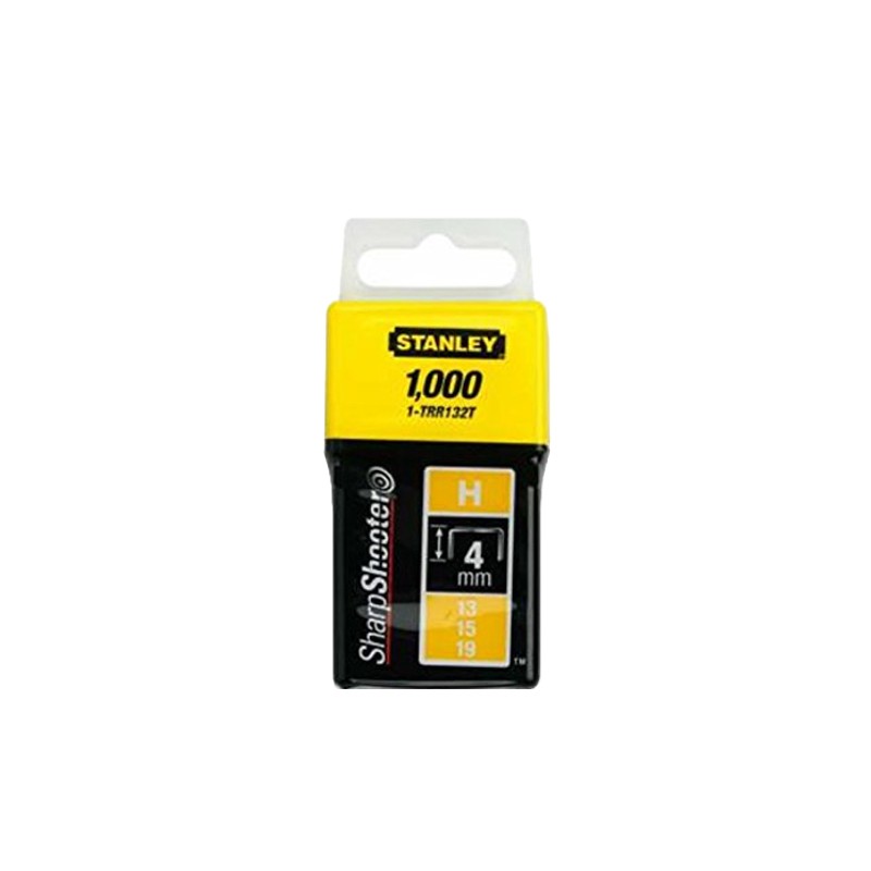 Klambrid, tüüp 13 Stanley 1000 tk. 6 mm