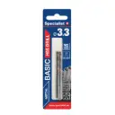 SPECIALIST+ metalo grąžtas BASIC, 3.3mm, 2 vnt.