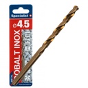 SPECIALIST+ metal drill bit COBALT, 4.5 mm