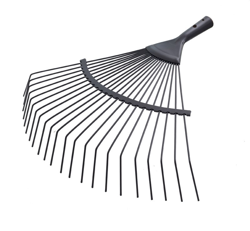Steel leaf rake blade, round 22T