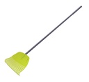 Plastic leaf rake, 21T, steel handle 1630mm