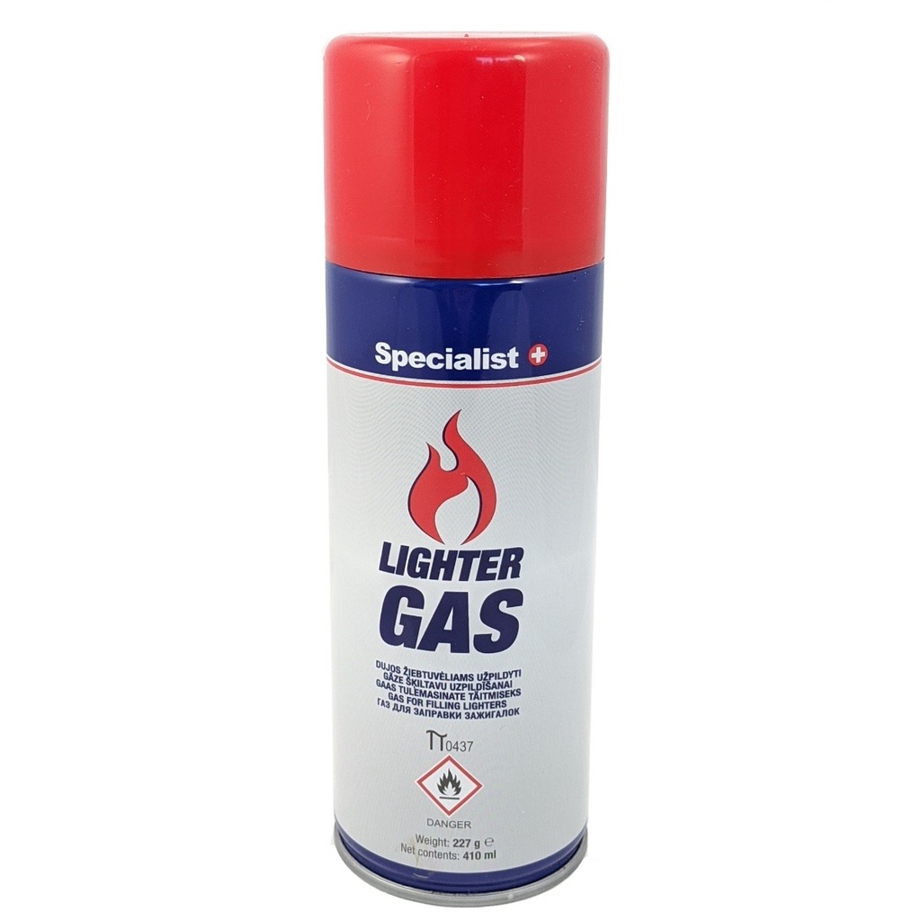 SPECIALIST+ gas refill for lighters, 227 g
