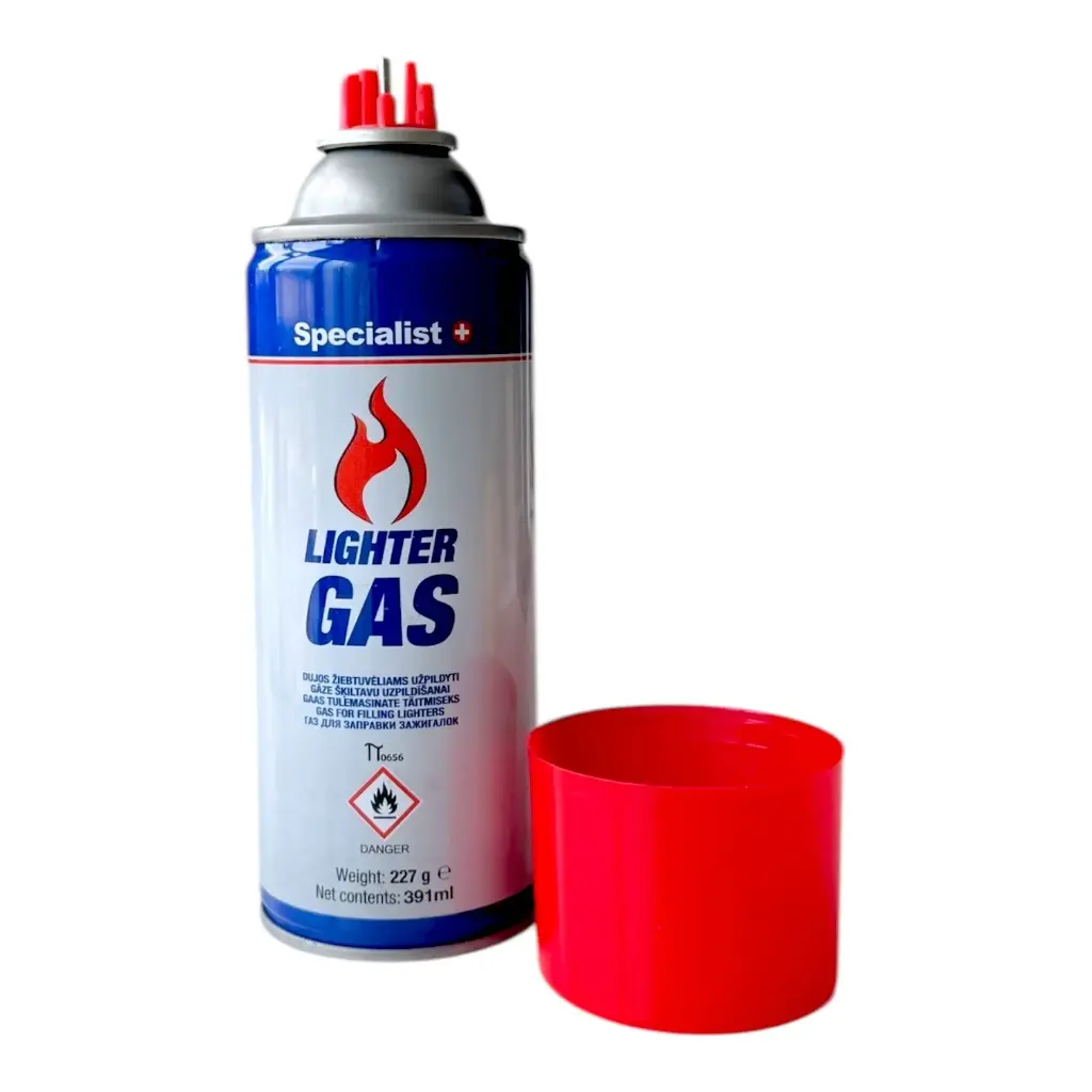 SPECIALIST+ gas refill for lighters, 227 g