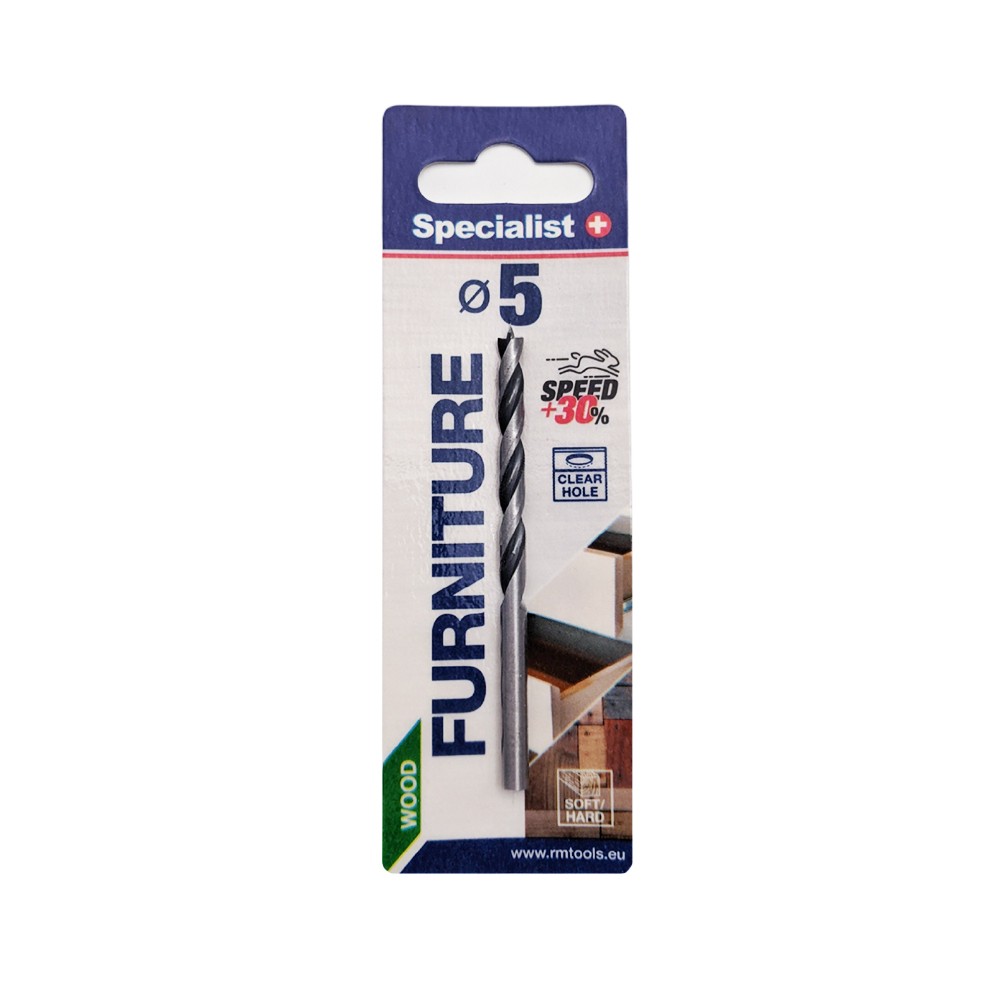 SPECIALIST+ wood drill bit, 5x59/95 mm