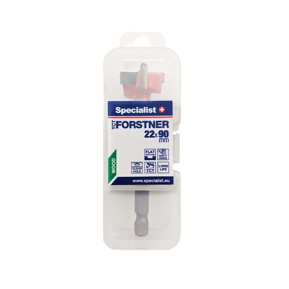 SPECIALIST+ freza FORSTNER, 22 x 90 mm