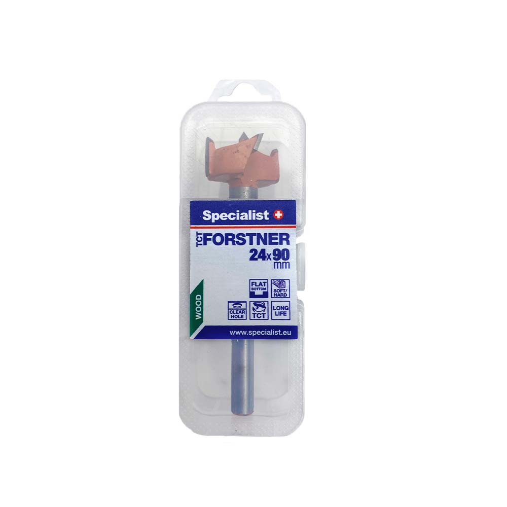 SPECIALIST+ forstner bit TCT, 24 x 90 mm