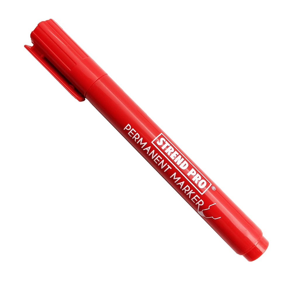 Permanent marker STREND PRO, red
