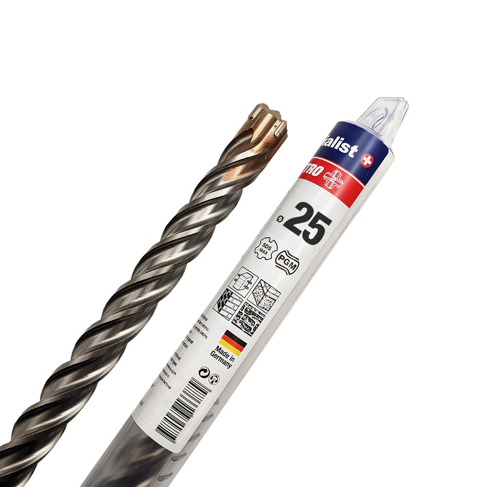 SPECIALIST+ SDS MAX betoonipuur, 25x400/520 mm