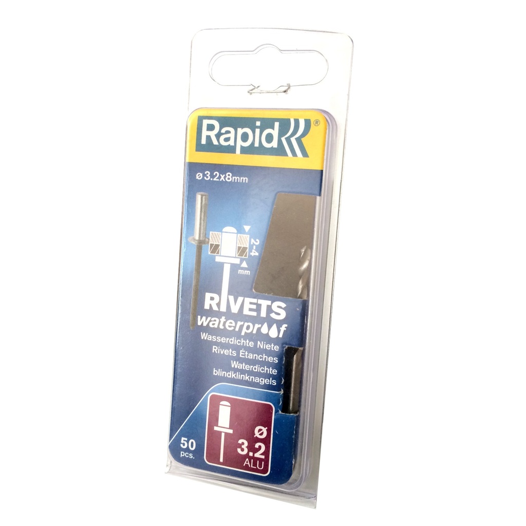 Veekindlad needid 4 × 12 mm, 50 tk