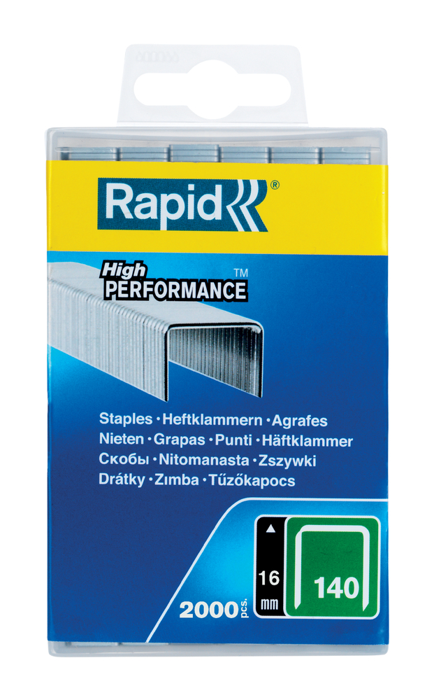 Kabės „Rapid" 140/16 2000 vnt.