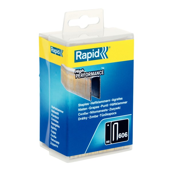 Klambrid Rapid 606/18, 3600 tk, plastpak