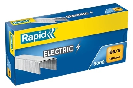Kabės segtuvui Rapid 66/6 5000 vnt.