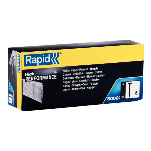 Naelapüstoli naelad Rapid 8/25, 5000 tk