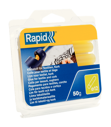 Klijai tekstilei 50 g, RAPID, 6 vnt