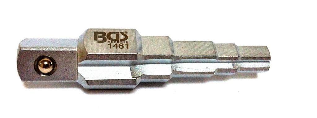 Key, 5 steps, with an external hinge 1/2