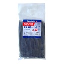 SPECIALIST+ nylon cable ties, black, 2.5x160 mm, 100 pcs