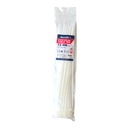 SPECIALIST+ nylon cable ties, white, 7.2x450 mm, 50 pcs