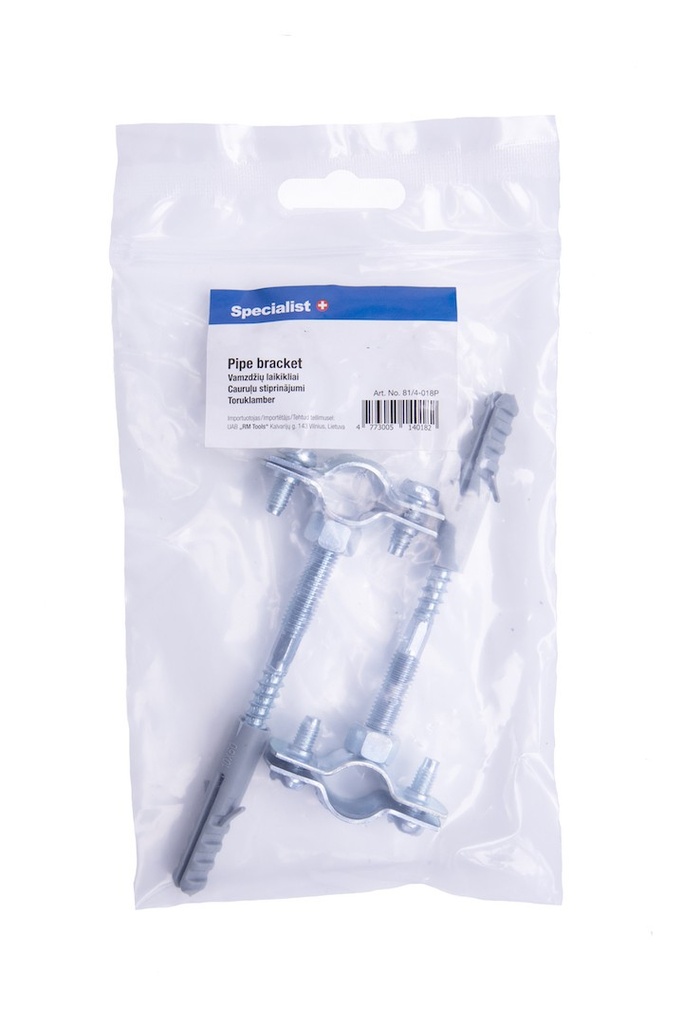 SPECIALIST+ pipe bracket, 40-45 mm, 1 1/4", 2 pcs