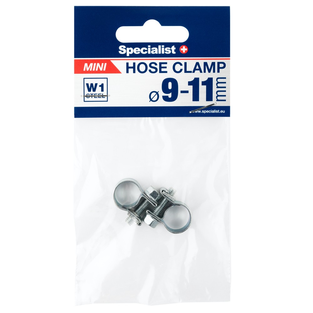 SPECIALIST+ mini hose clamp, 9-11 mm, 2 pcs