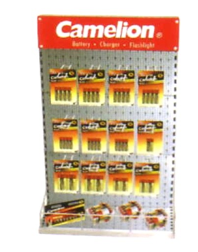 Camelion stends baterijām, 16 āķi